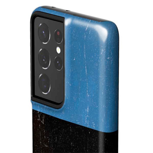 Estonia Flag Distressed Galaxy S21 Ultra 5G Pro Case
